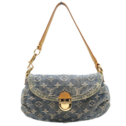 LOUIS VUITTON ルイヴィトン 05年 M95050 モノグラムデニム ミニプリーティ ショルダーバッグ ショルダーバッグ