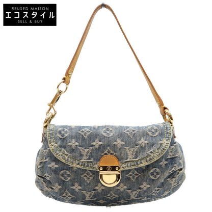 LOUIS VUITTON ルイヴィトン 05年 M95050 モノグラムデニム ミニプリーティ ショルダーバッグ ショルダーバッグ