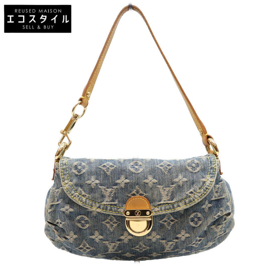 LOUIS VUITTON ルイヴィトン 05年 M95050 モノグラムデニム ミニプリーティ ショルダーバッグ ショルダーバッグ