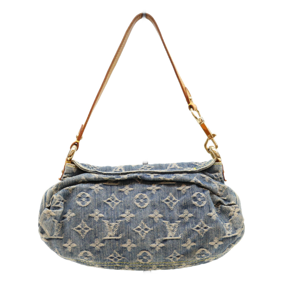 LOUIS VUITTON ルイヴィトン 05年 M95050 モノグラムデニム ミニプリーティ ショルダーバッグ ショルダーバッグ