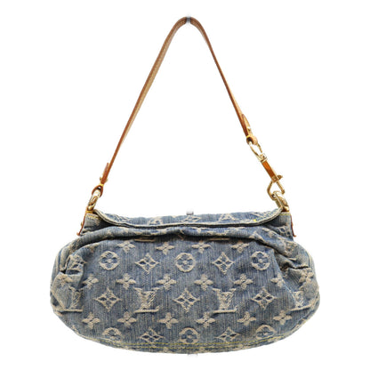 LOUIS VUITTON ルイヴィトン 05年 M95050 モノグラムデニム ミニプリーティ ショルダーバッグ ショルダーバッグ