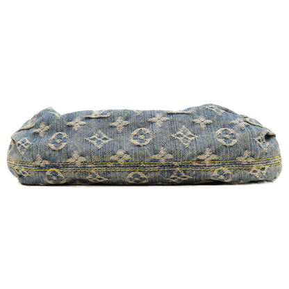 LOUIS VUITTON ルイヴィトン 05年 M95050 モノグラムデニム ミニプリーティ ショルダーバッグ ショルダーバッグ