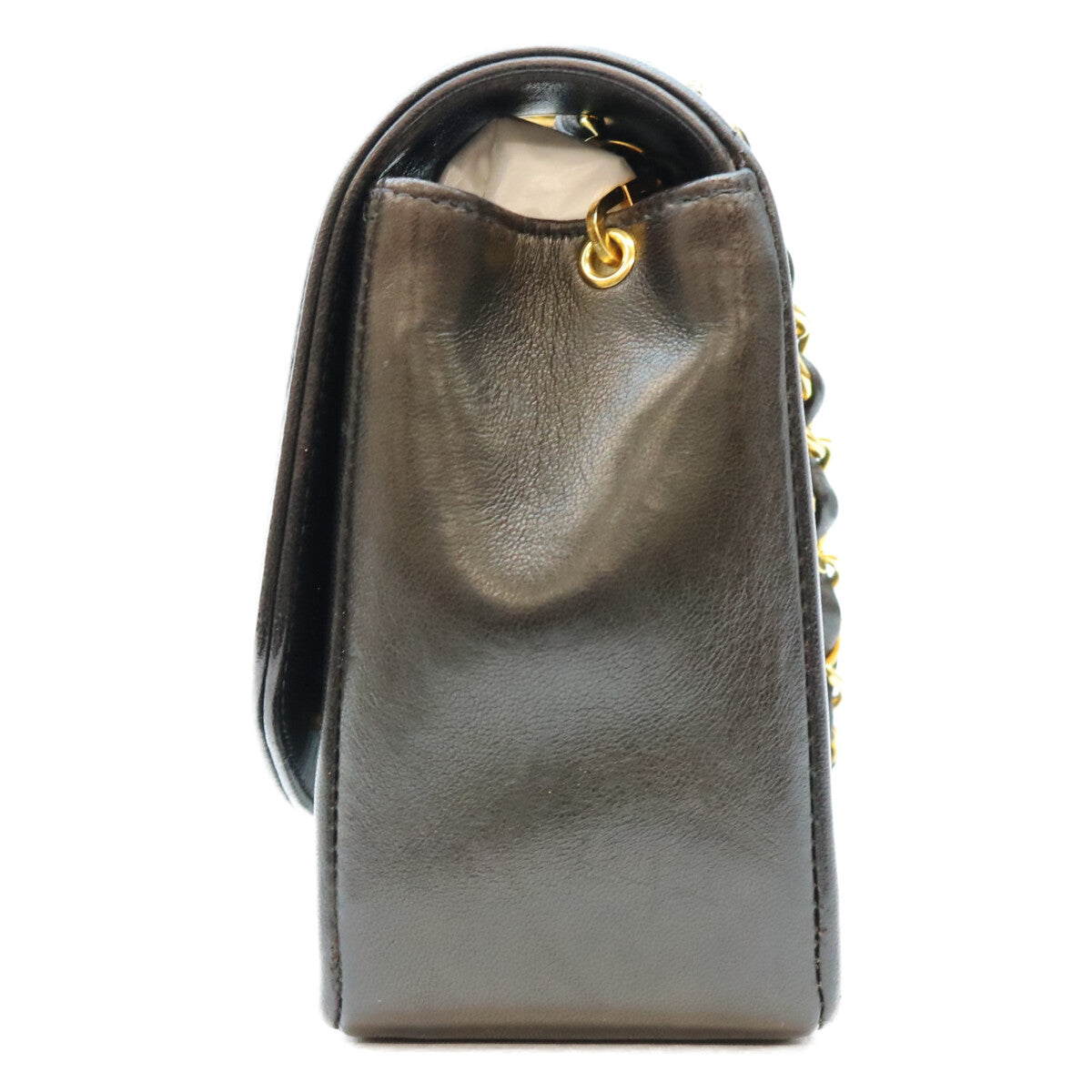 CHANEL シャネル 3番 A01164 黒 マトラッセ ラムスキン ゴールド金具 ダイアナ22 ショルダーバッグ ショルダーバッグ