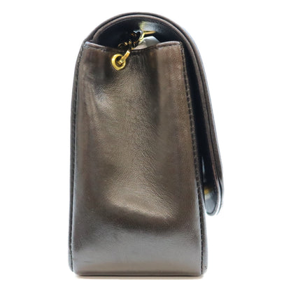 CHANEL シャネル 3番 A01164 黒 マトラッセ ラムスキン ゴールド金具 ダイアナ22 ショルダーバッグ ショルダーバッグ
