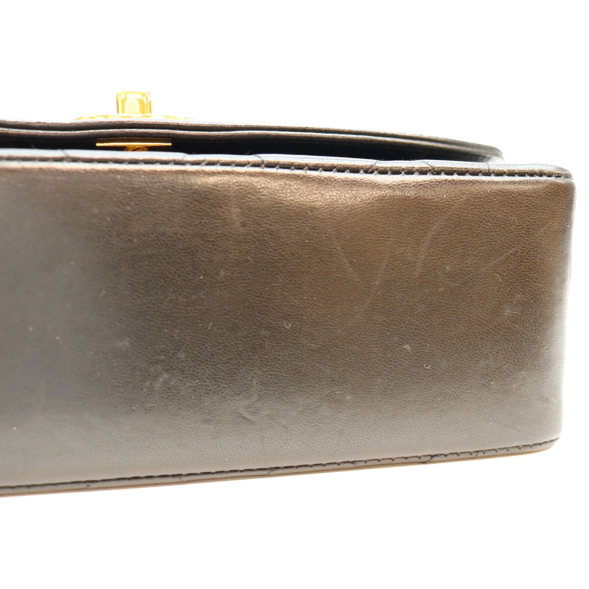 CHANEL シャネル 3番 A01164 黒 マトラッセ ラムスキン ゴールド金具 ダイアナ22 ショルダーバッグ ショルダーバッグ