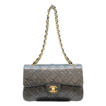 CHANEL シャネル 1番 A01113 黒 ラム GP金具 マトラッセ23 ショルダーバッグ ショルダーバッグ