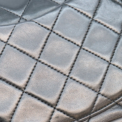 CHANEL シャネル 1番 A01113 黒 ラム GP金具 マトラッセ23 ショルダーバッグ ショルダーバッグ