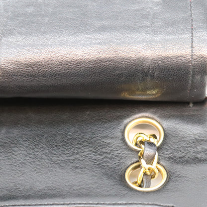 CHANEL シャネル 1番 A01113 黒 ラム GP金具 マトラッセ23 ショルダーバッグ ショルダーバッグ
