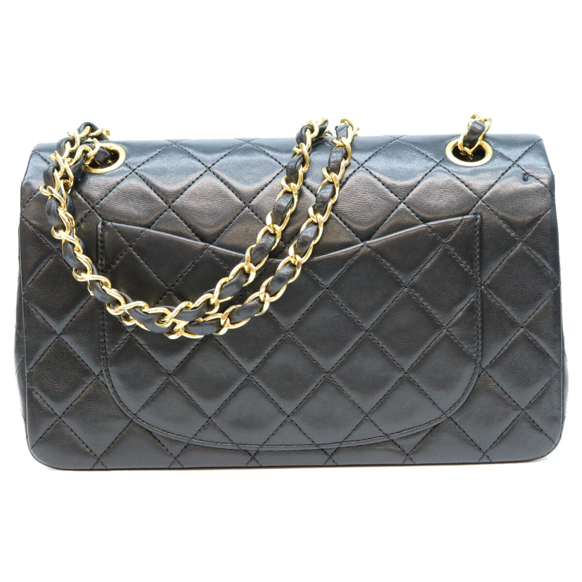 CHANEL シャネル 1番 A01113 黒 ラム GP金具 マトラッセ23 ショルダーバッグ ショルダーバッグ