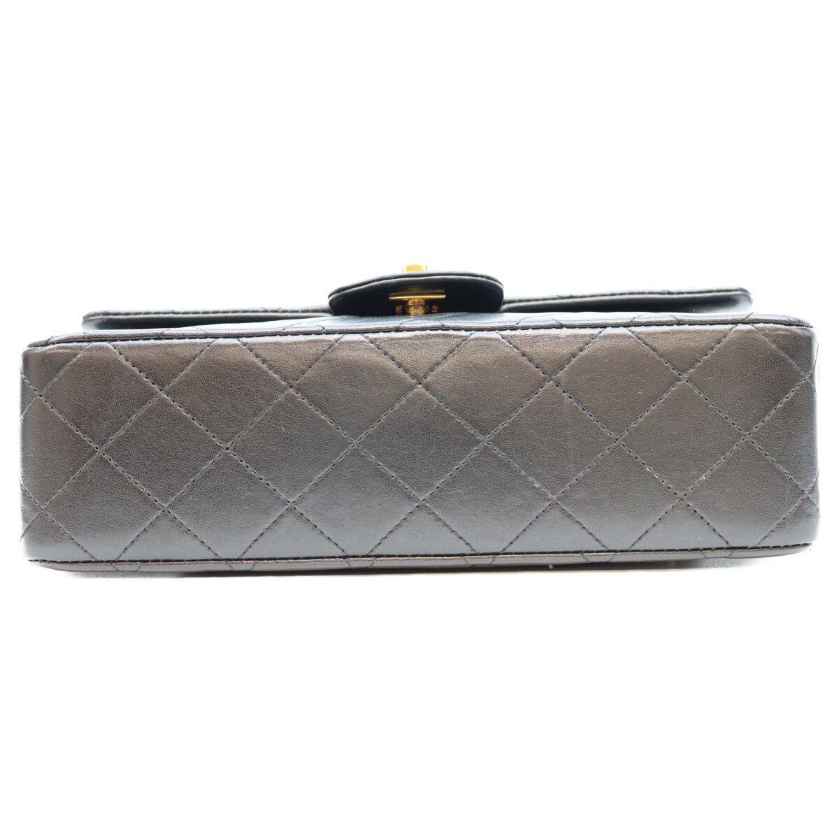 CHANEL シャネル 1番 A01113 黒 ラム GP金具 マトラッセ23 ショルダーバッグ ショルダーバッグ