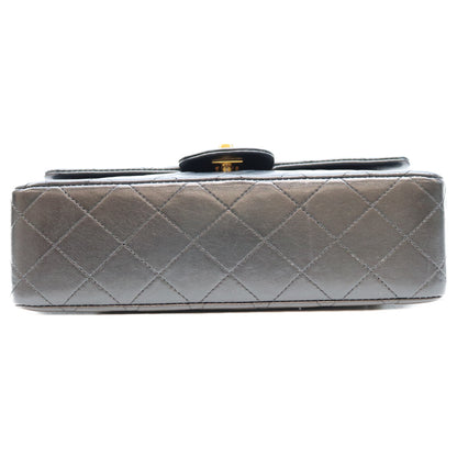 CHANEL シャネル 1番 A01113 黒 ラム GP金具 マトラッセ23 ショルダーバッグ ショルダーバッグ