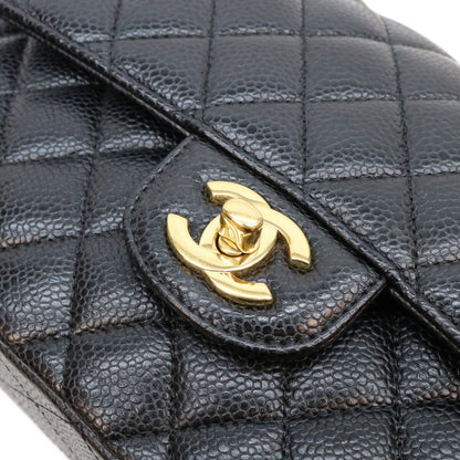 CHANEL シャネル 31番 A01113 黒 キャビア G金具 マトラッセ23 ショルダーバッグ ショルダーバッグ