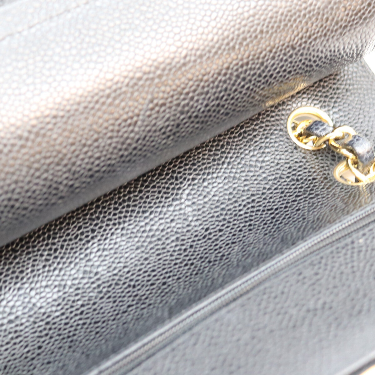CHANEL シャネル 31番 A01113 黒 キャビア G金具 マトラッセ23 ショルダーバッグ ショルダーバッグ