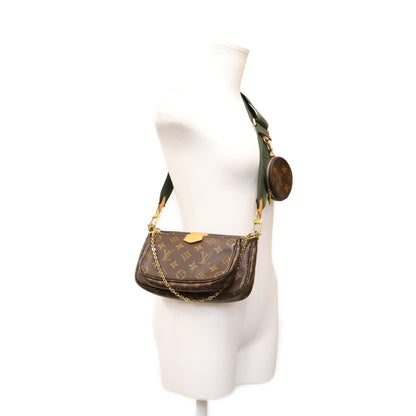 LOUIS VUITTON ルイヴィトン 21年 M44813 モノグラム カーキ ミュルティポシェットアクセソワール ショルダーバッグ ショルダーバッグ