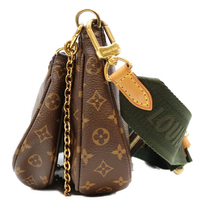 LOUIS VUITTON ルイヴィトン 21年 M44813 モノグラム カーキ ミュルティポシェットアクセソワール ショルダーバッグ ショルダーバッグ
