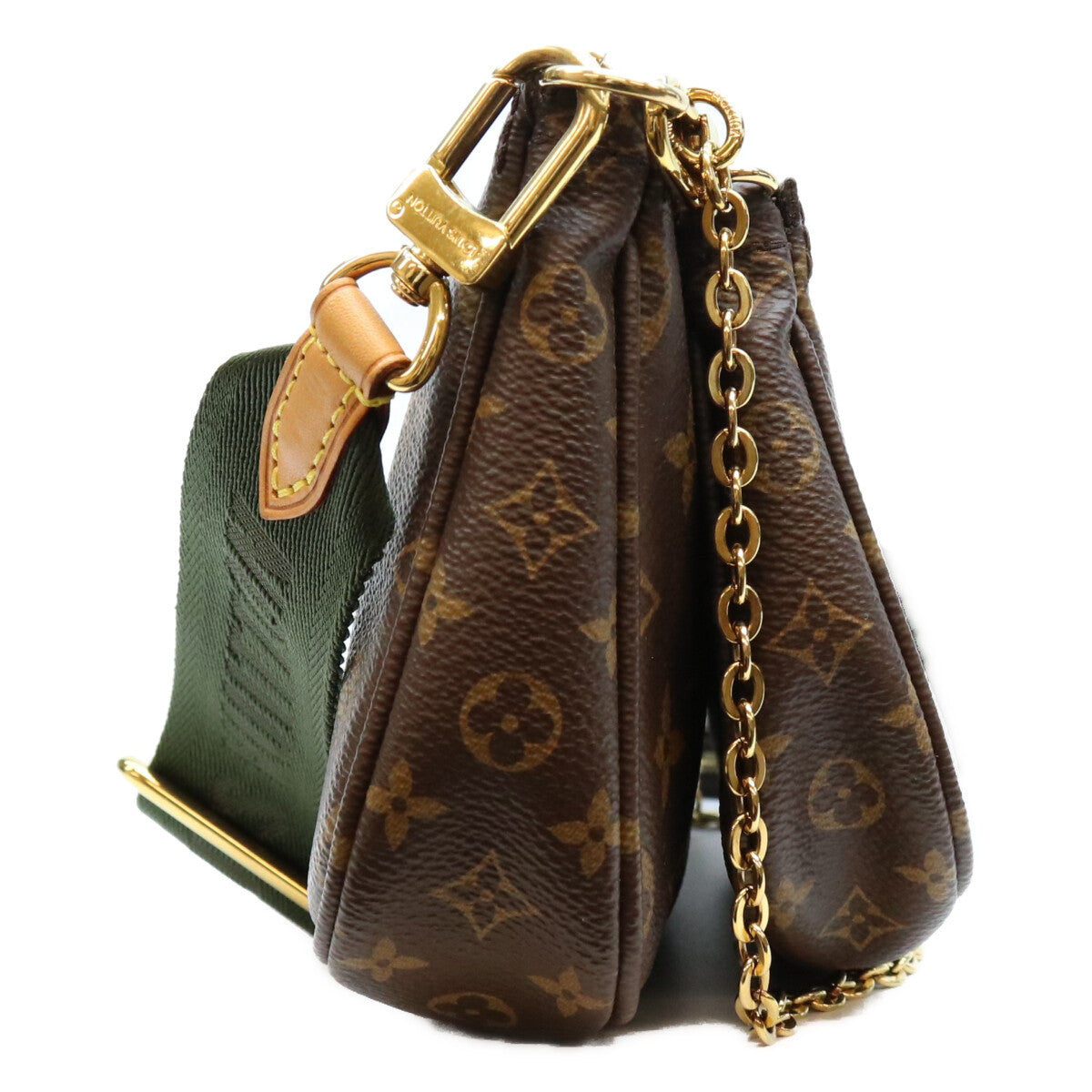 LOUIS VUITTON ルイヴィトン 21年 M44813 モノグラム カーキ ミュルティポシェットアクセソワール ショルダーバッグ ショルダーバッグ