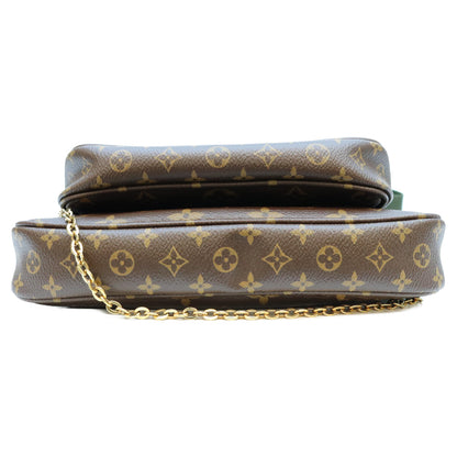 LOUIS VUITTON ルイヴィトン 21年 M44813 モノグラム カーキ ミュルティポシェットアクセソワール ショルダーバッグ ショルダーバッグ