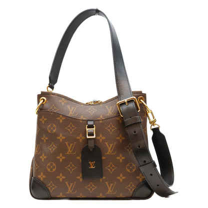 LOUIS VUITTON ルイヴィトン 20年 M45353 モノグラム ノワール オデオンNM PM ショルダーバッグ ショルダーバッグ