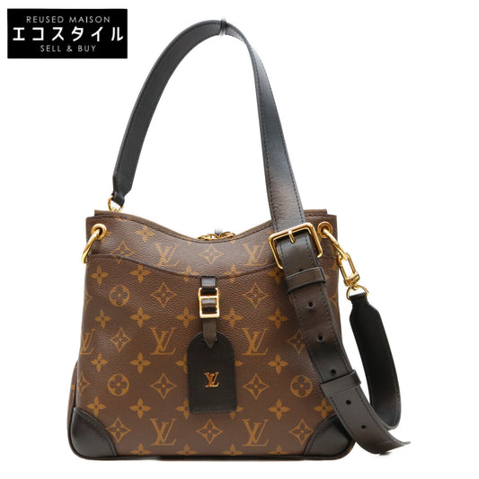 LOUIS VUITTON ルイヴィトン 20年 M45353 モノグラム ノワール オデオンNM PM ショルダーバッグ ショルダーバッグ