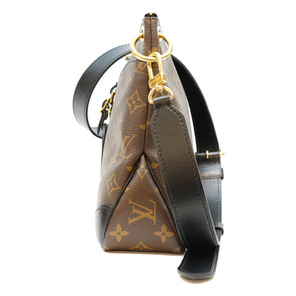 LOUIS VUITTON ルイヴィトン 20年 M45353 モノグラム ノワール オデオンNM PM ショルダーバッグ ショルダーバッグ