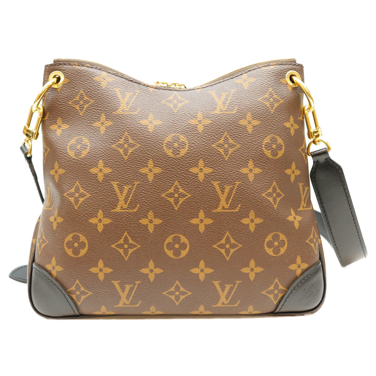 LOUIS VUITTON ルイヴィトン 20年 M45353 モノグラム ノワール オデオンNM PM ショルダーバッグ ショルダーバッグ