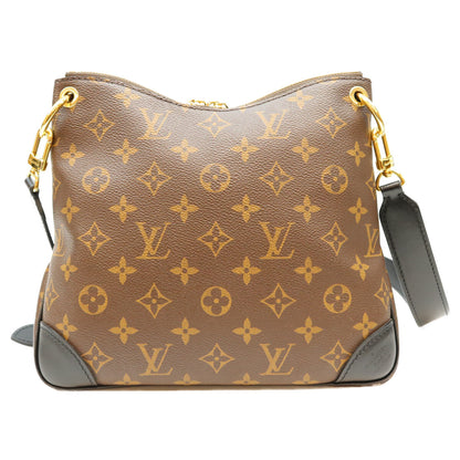 LOUIS VUITTON ルイヴィトン 20年 M45353 モノグラム ノワール オデオンNM PM ショルダーバッグ ショルダーバッグ