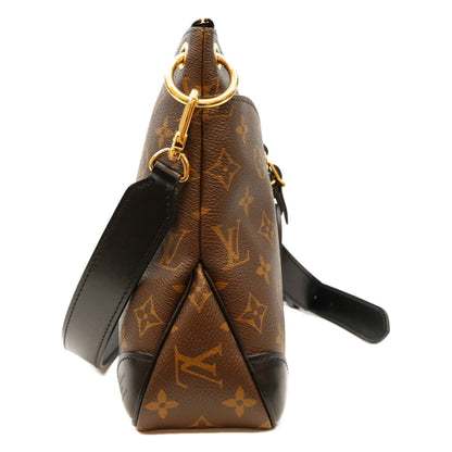 LOUIS VUITTON ルイヴィトン 20年 M45353 モノグラム ノワール オデオンNM PM ショルダーバッグ ショルダーバッグ