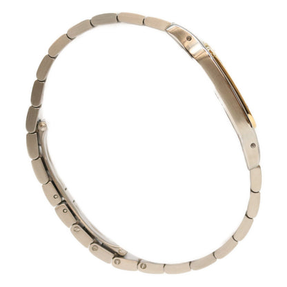 Cartier カルティエ 80-90s W20011C4 サントスガルベLM アイボリー文字盤 デイト SS QZ 時計 腕時計