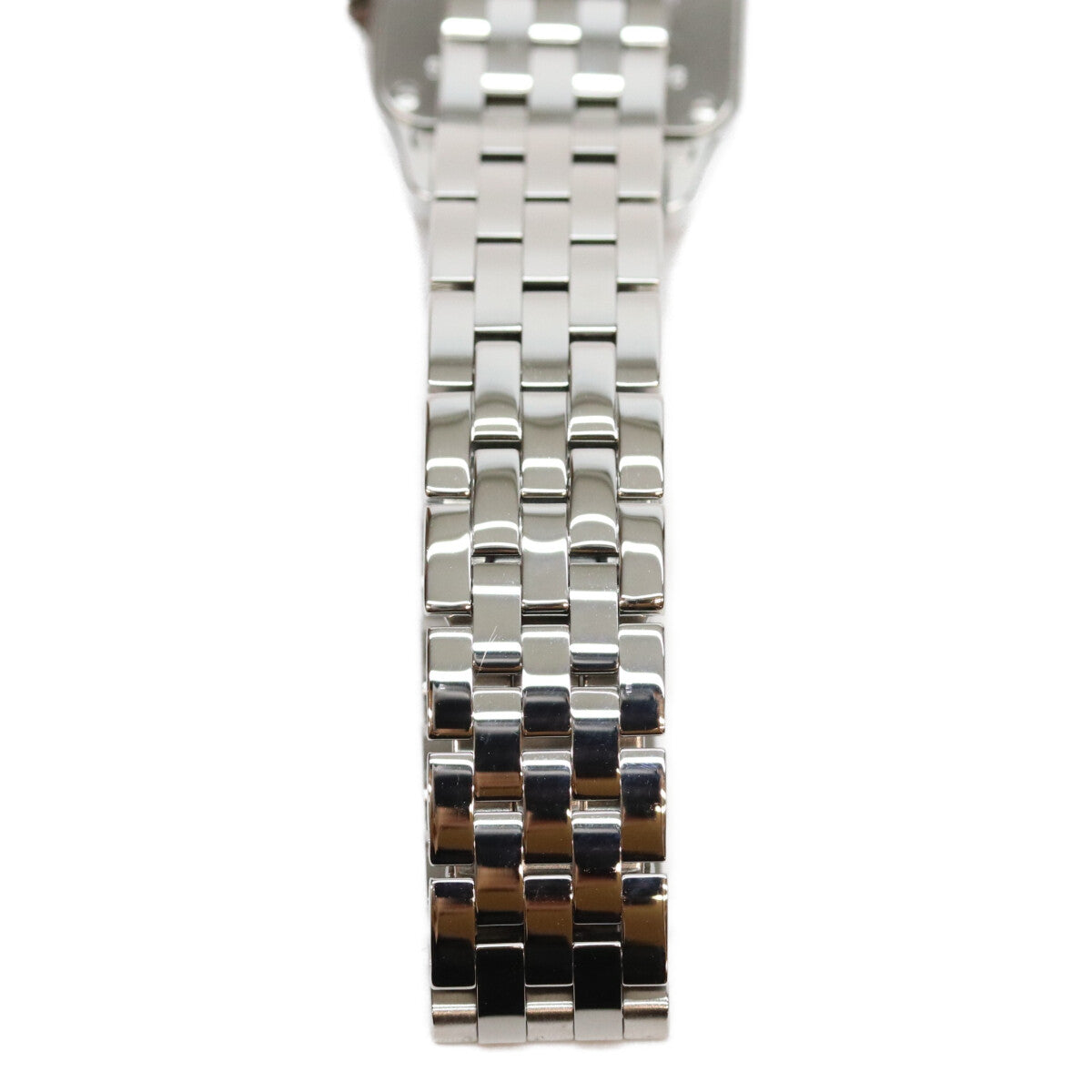 Cartier カルティエ 06年 W25075Z5 ピンクシェル文字盤 サントスドゥモワゼル SM QZ SS 時計 腕時計