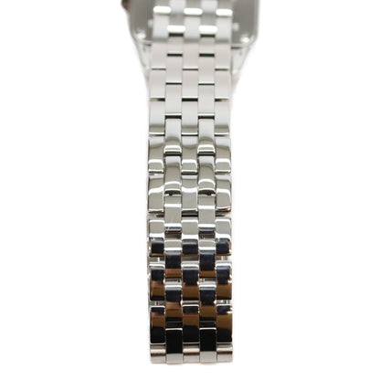 Cartier カルティエ 06年 W25075Z5 ピンクシェル文字盤 サントスドゥモワゼル SM QZ SS 時計 腕時計