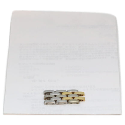 Cartier カルティエ 80-90s アイボリー文字盤 パンテールMM 2ロウ QZ YG SS 時計 腕時計