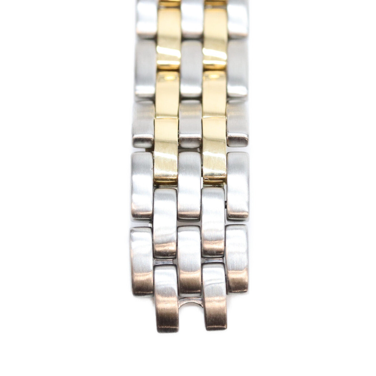 Cartier カルティエ 80-90s アイボリー文字盤 パンテールMM 2ロウ QZ YG SS 時計 腕時計
