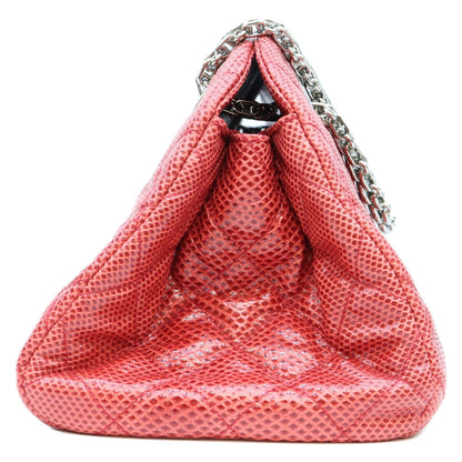 CHANEL シャネル 14番 赤 エキゾチックレザー SV金具 ボーリング ショルダーバッグ ショルダーバッグ