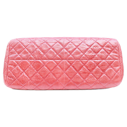 CHANEL シャネル 14番 赤 エキゾチックレザー SV金具 ボーリング ショルダーバッグ ショルダーバッグ