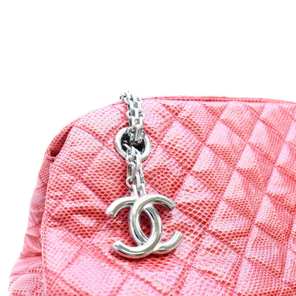 CHANEL シャネル 14番 赤 エキゾチックレザー SV金具 ボーリング ショルダーバッグ ショルダーバッグ