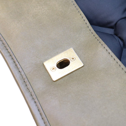 CHANEL シャネル 23番 A93602 カーキ バブルキルトカーフ G金具 ショルダーバッグ ショルダーバッグ