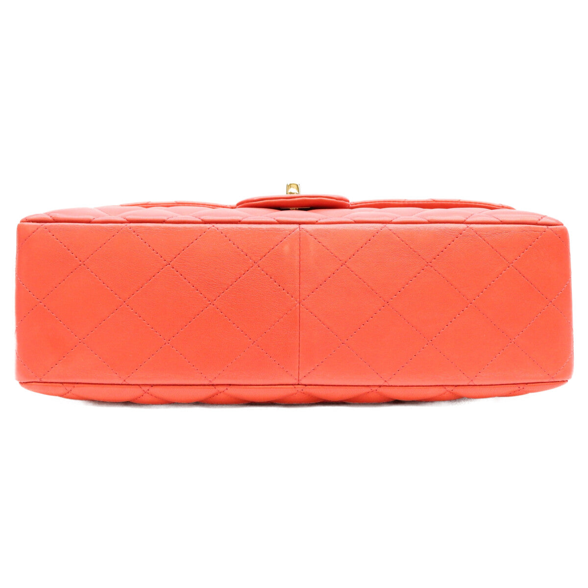 CHANEL シャネル 13番 09年 A48105 赤 ラム G金具 ベロア×ナイロンチェーン デカマトラッセ30 ショルダーバッグ ショルダーバッグ