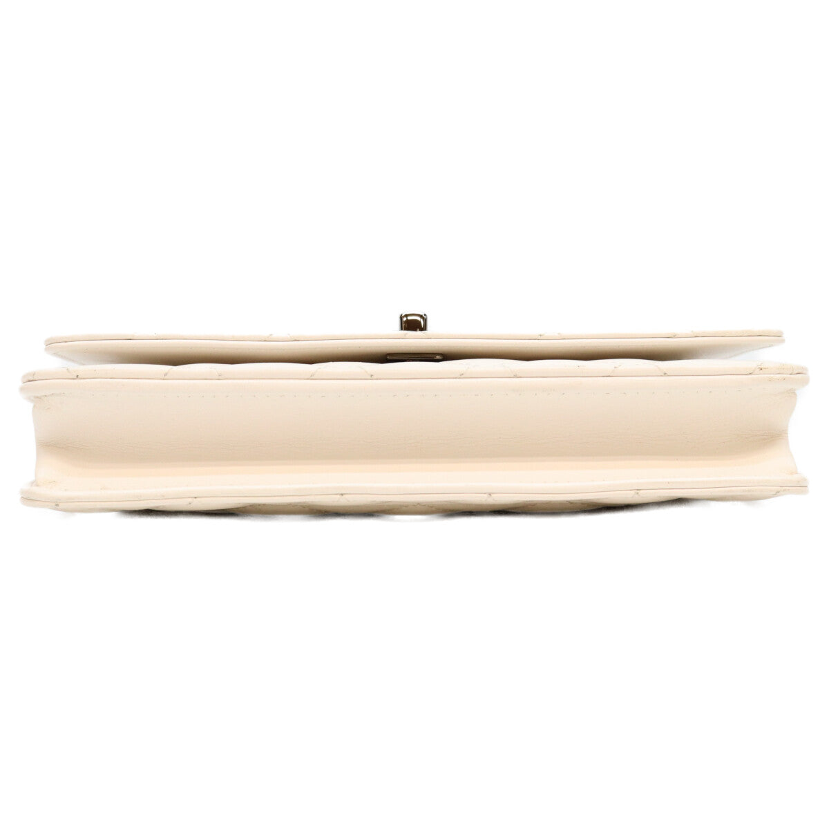 CHANEL シャネル AP3566 白 ラム SV金具 チェーントップハンドル チェーンウォレット ショルダーバッグ ショルダーバッグ