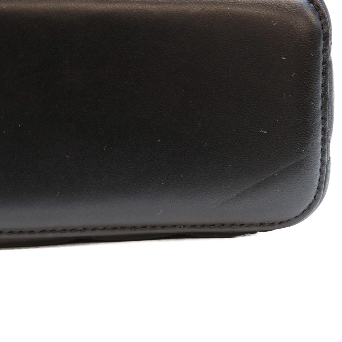 CHANEL シャネル 31番 AP2303 黒 ラム G金具 ココボール/パールクラッシュ バニティショルダーバッグ ショルダーバッグ