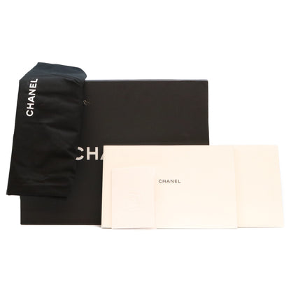 CHANEL シャネル 14番 A58600 黒 ラム G金具 Wフラップ デカマトラッセ30 ショルダーバック ショルダーバッグ