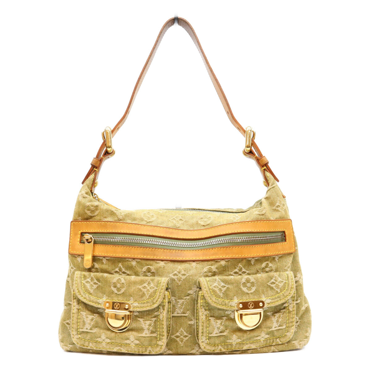LOUIS VUITTON ルイヴィトン 06年 M95213 モノグラムデニム リケン バギーPM ショルダーバッグ ショルダーバッグ