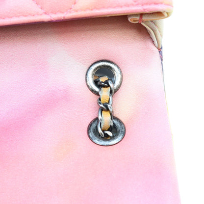 CHANEL シャネル 21番 マルチカラー ラム RSV金具 Sフラップ フラワーパワー マトラッセ 23 ショルダーバッグ ショルダーバッグ