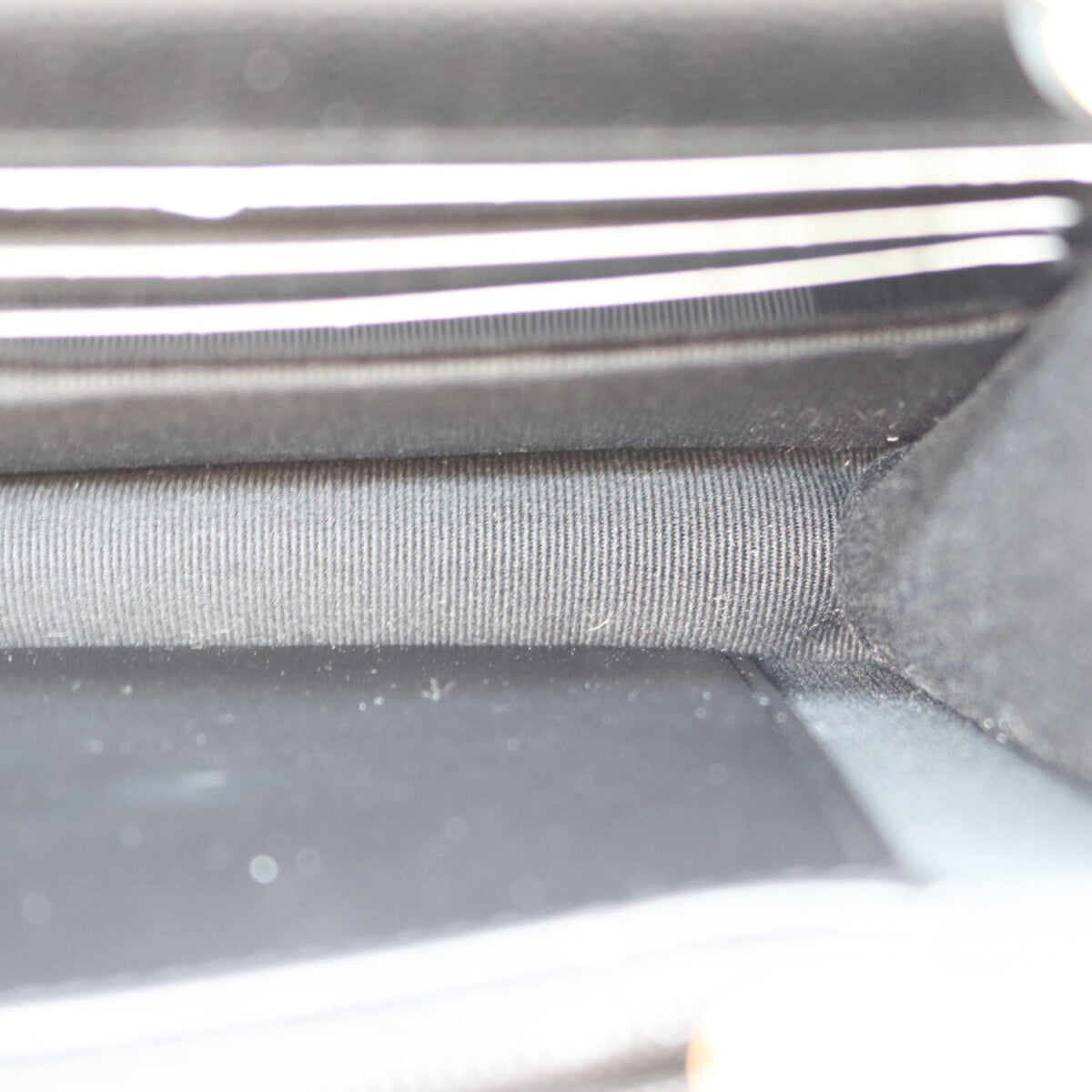 CHANEL シャネル 黒 タムレスクラシック キャビア G金具 ハーフラインストーン チェーンウォレット ショルダーバッグ