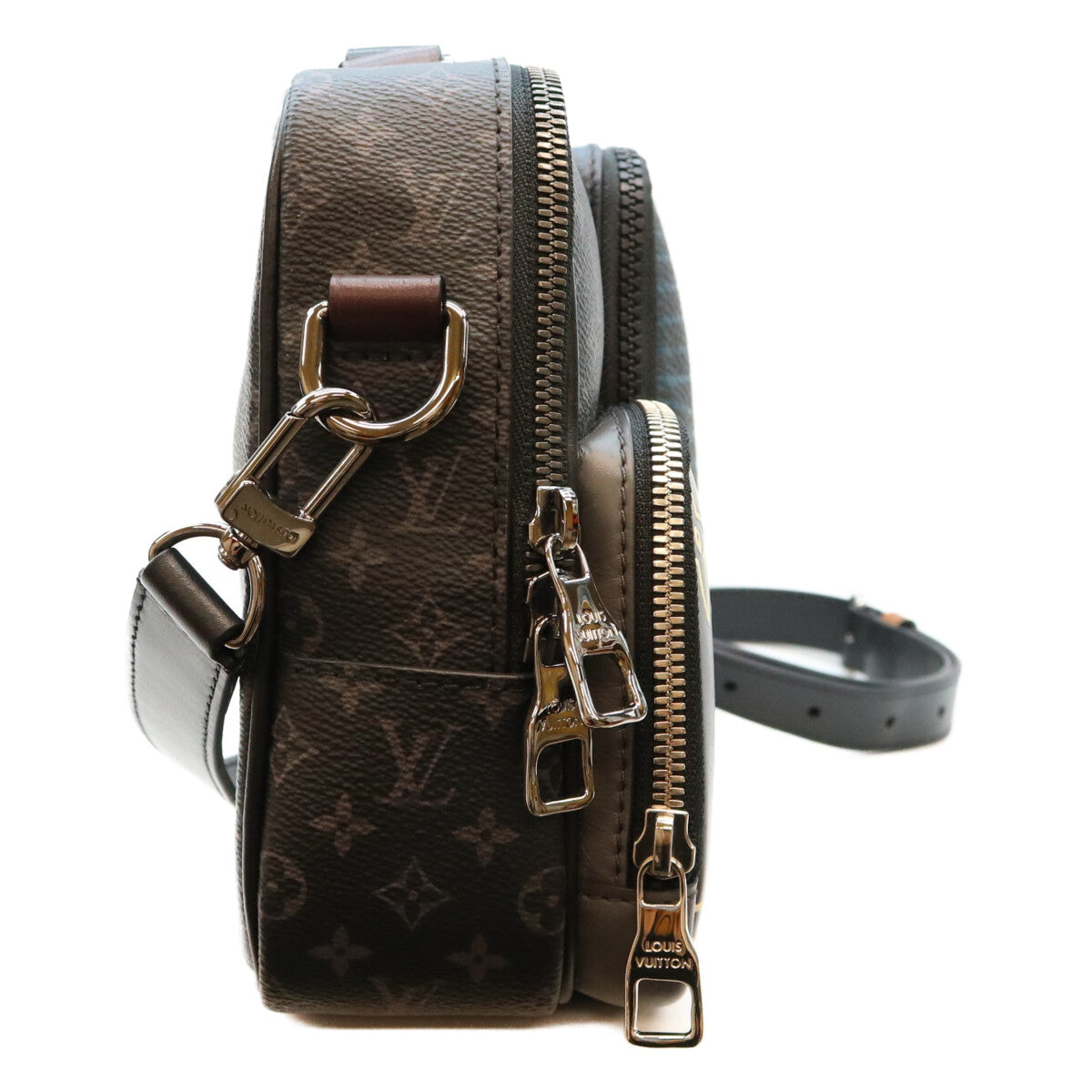 LOUIS VUITTON ルイヴィトン 20年 M45457 モノグラムエクリプス メッセンジャーマルチポケット ショルダーバッグ ショルダーバッグ