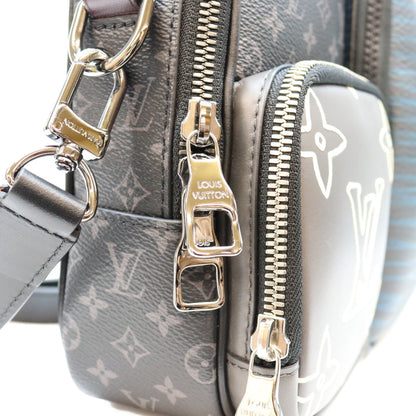LOUIS VUITTON ルイヴィトン 20年 M45457 モノグラムエクリプス メッセンジャーマルチポケット ショルダーバッグ ショルダーバッグ