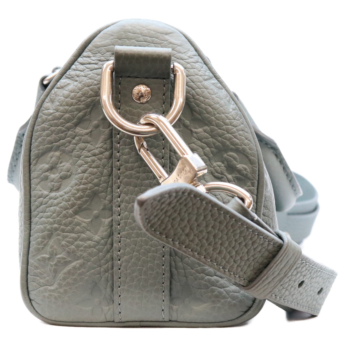 LOUIS VUITTON ルイヴィトン M13866 トリヨンレザー ミスティレイクグリーン キーポルバンドリエール25 ボストンバッグ ショルダーバッグ
