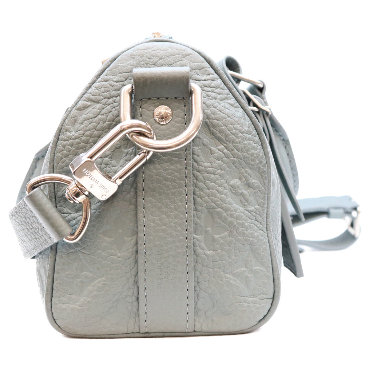 LOUIS VUITTON ルイヴィトン M13866 トリヨンレザー ミスティレイクグリーン キーポルバンドリエール25 ボストンバッグ ショルダーバッグ