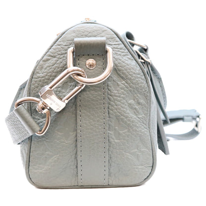 LOUIS VUITTON ルイヴィトン M13866 トリヨンレザー ミスティレイクグリーン キーポルバンドリエール25 ボストンバッグ ショルダーバッグ