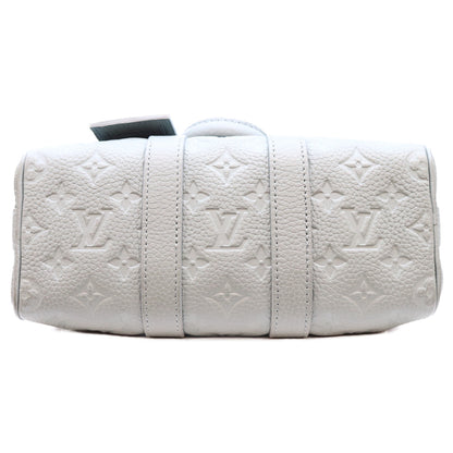 LOUIS VUITTON ルイヴィトン M13866 トリヨンレザー ミスティレイクグリーン キーポルバンドリエール25 ボストンバッグ ショルダーバッグ