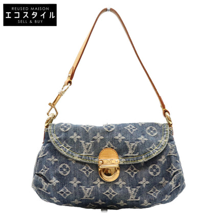 LOUIS VUITTON ルイヴィトン 06年 M95050 モノグラムデニム ミニプリーティ ショルダーバッグ ショルダーバッグ